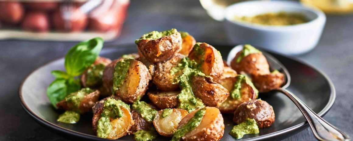 Parmesan roasted little potatoes