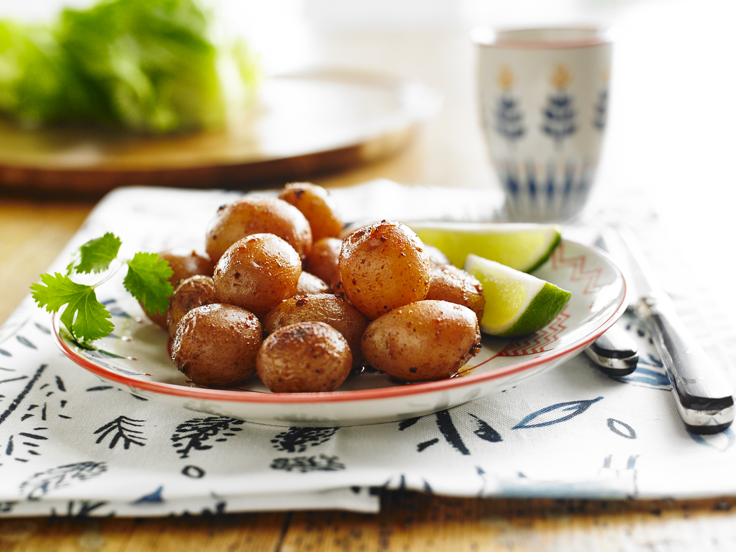 Summer barbecue potatoes.