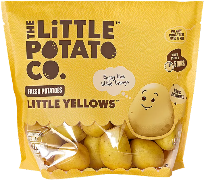 Packaged Little Yellows for Canada market from The Little Potato Company